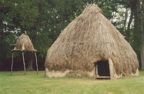 natchez indians homes.
